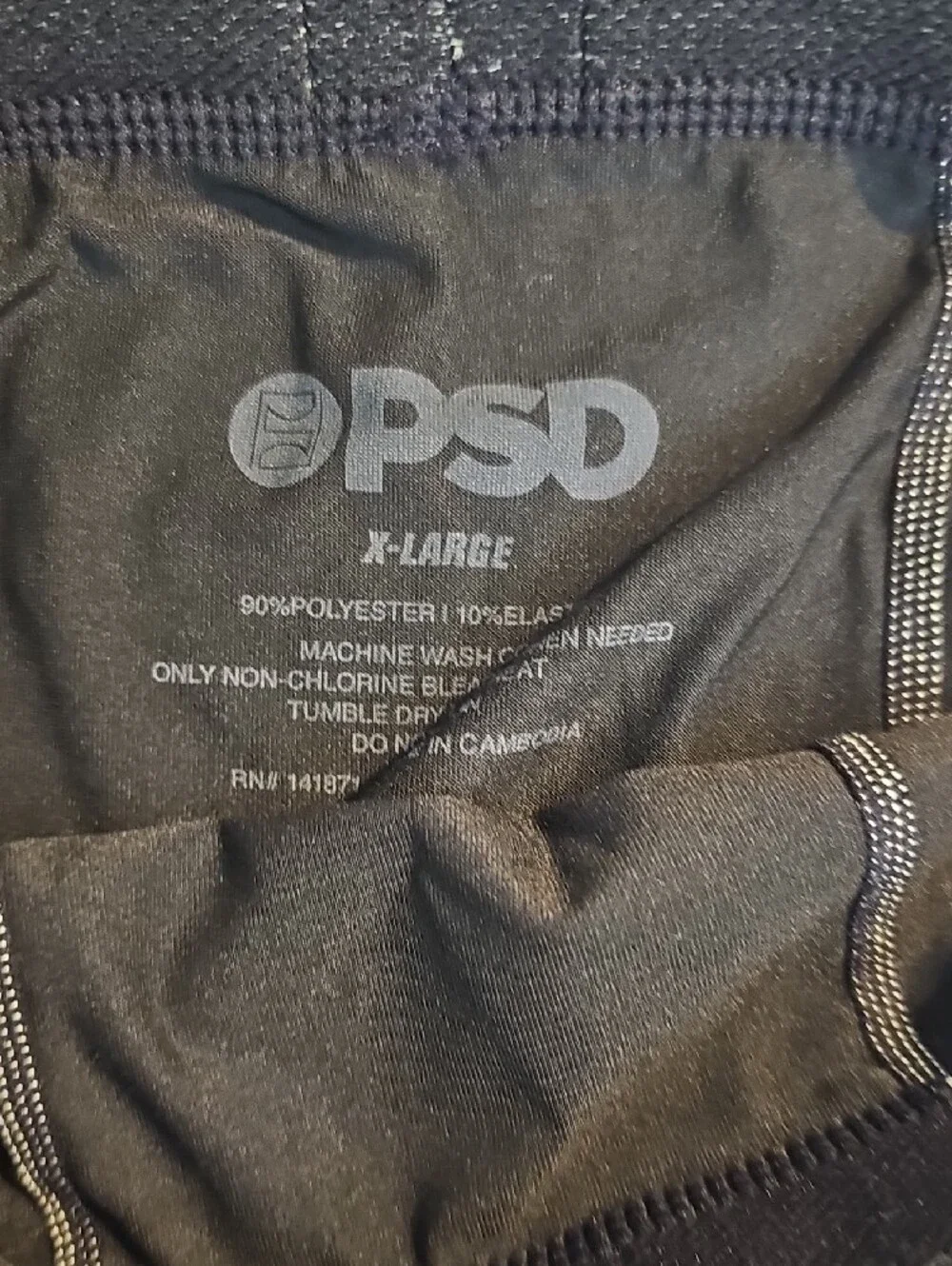PSD Activewear Leggings - Black with Bright Neon Print